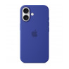 Apple MYY63ZM/A Silicone Case avec MagSafe for Apple iPhone 16 - Ultramarine